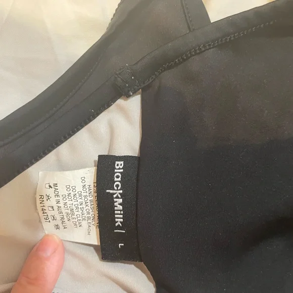 Teal Wing Racer Crop L GUC - Picture 4 of 4